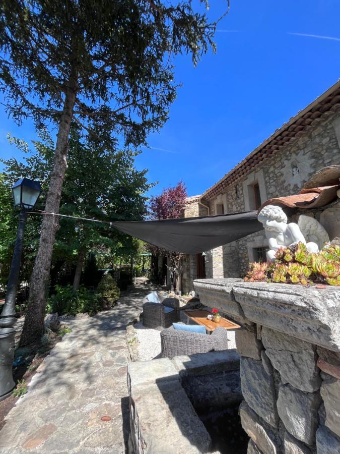 Le Priolat Des Anges Aux Portes Des Gorges Du Verdon Trigance Exteriör bild